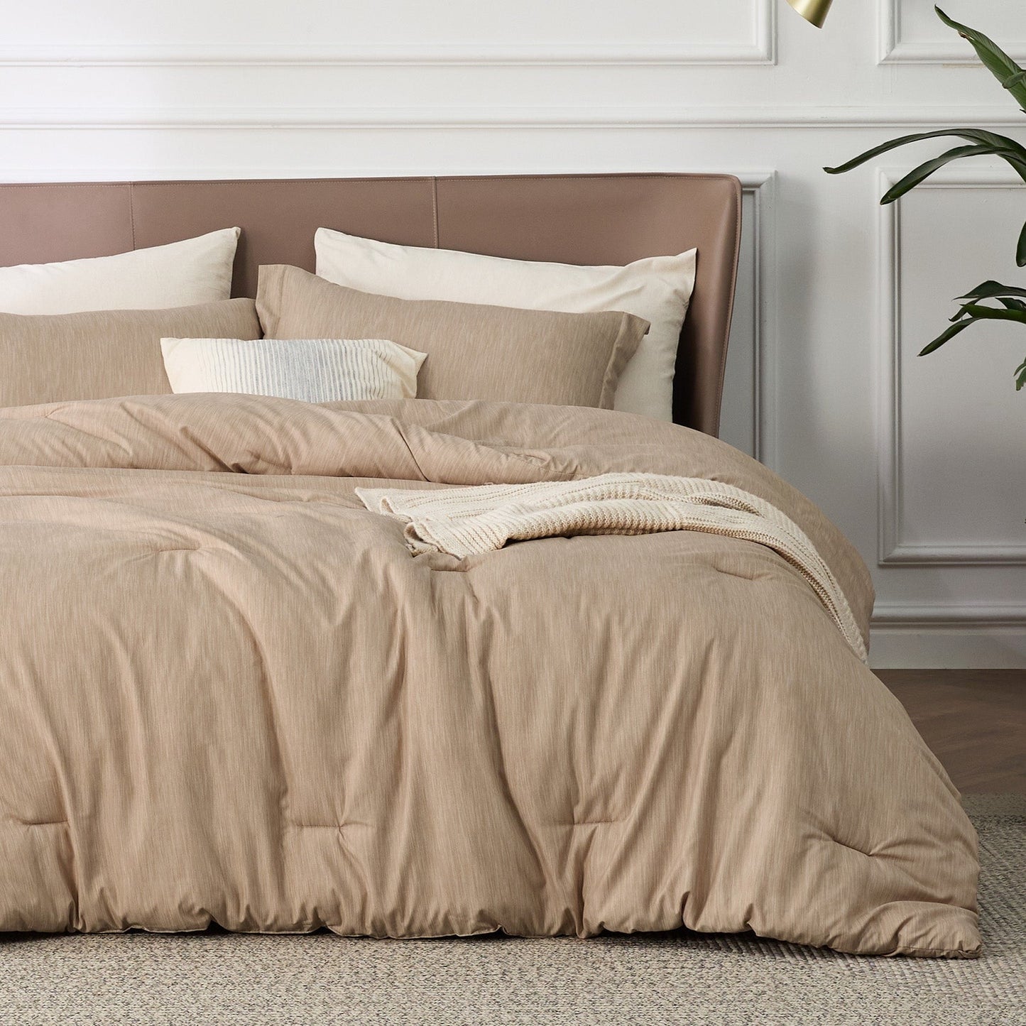 Cationic Dye Comforter Set 90gsm