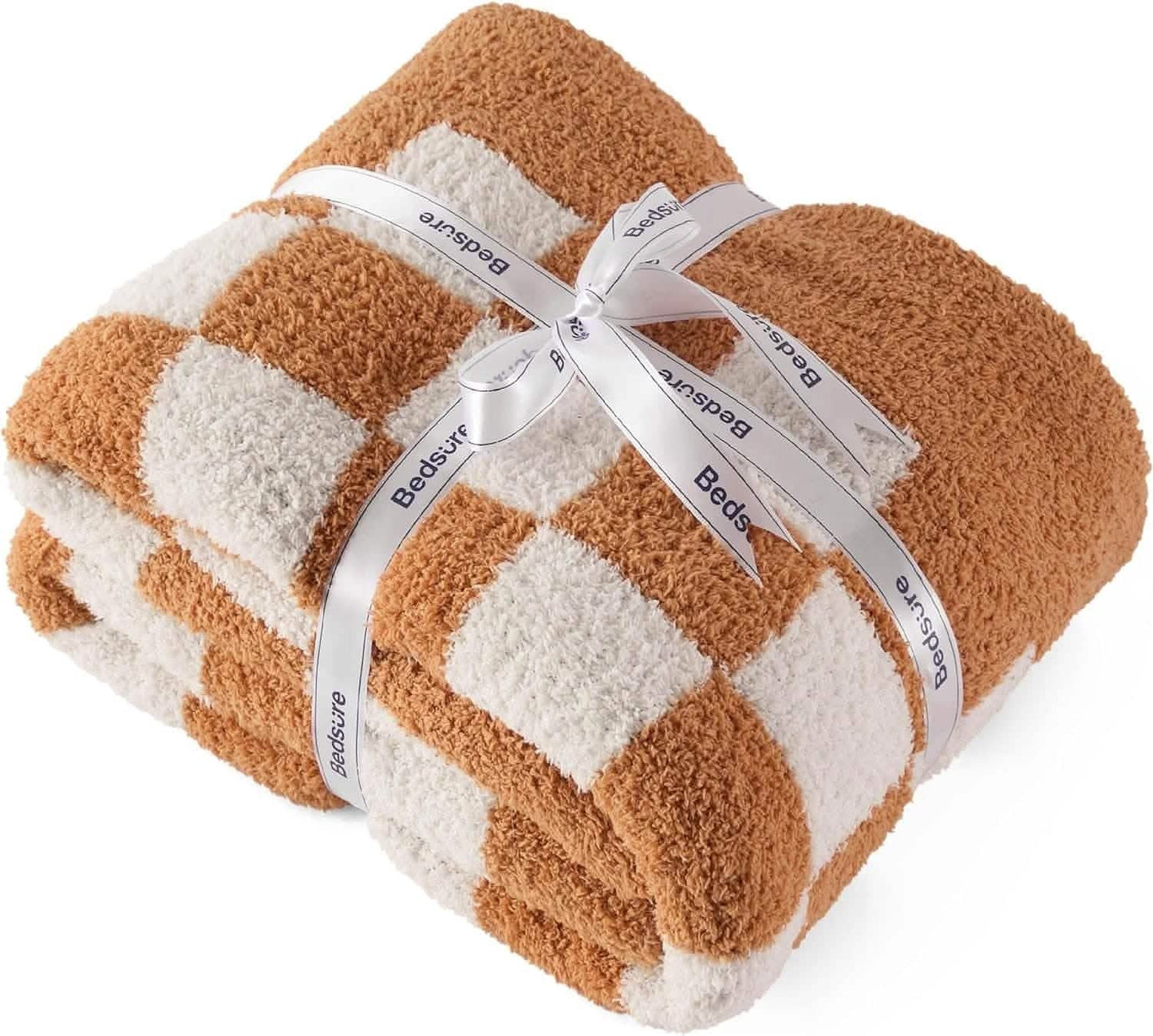 Super Soft Reversible Checkerboard Blanket