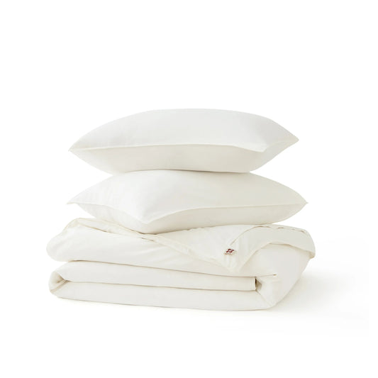 PureWovenTM Organic Cotton Duvet Cover Set