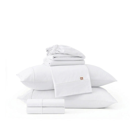 PureWovenTM 6-Piece Washed Cotton Sheet Set