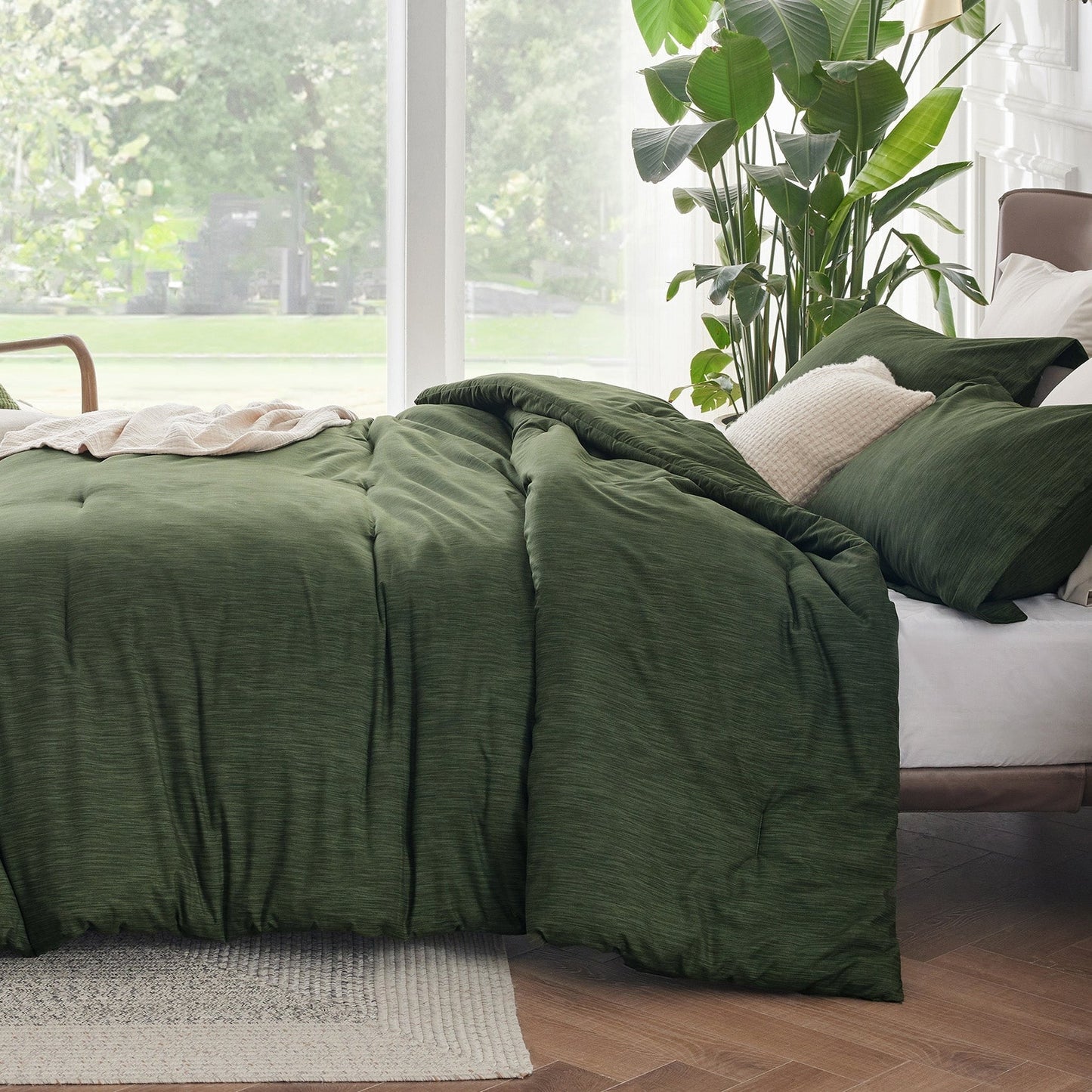 Cationic Dye Comforter Set 90gsm