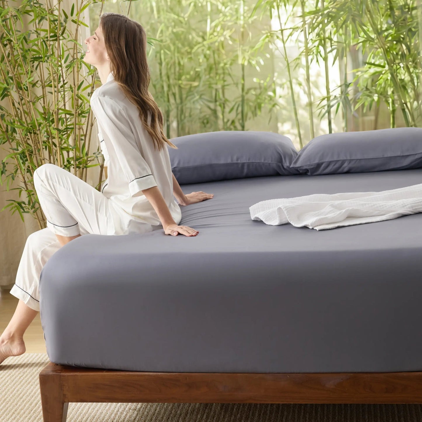 Rayon Derived From Bamboo Fitted Sheet