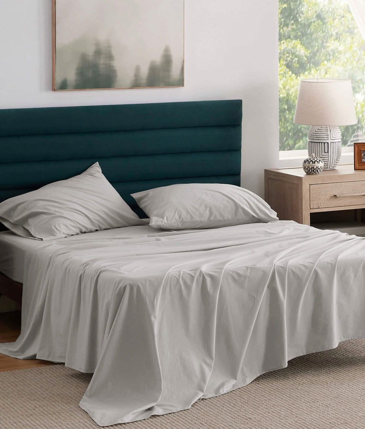 Cotton Percale Weave Sheet Set