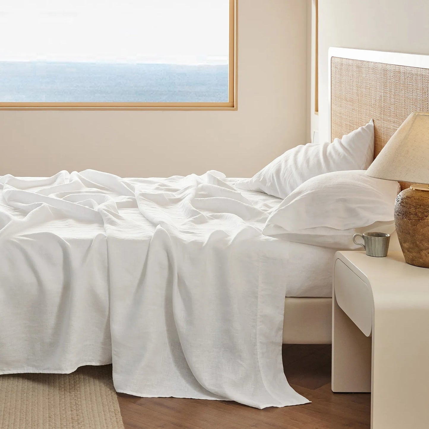 Cotton-Linen Blend Sheet Set