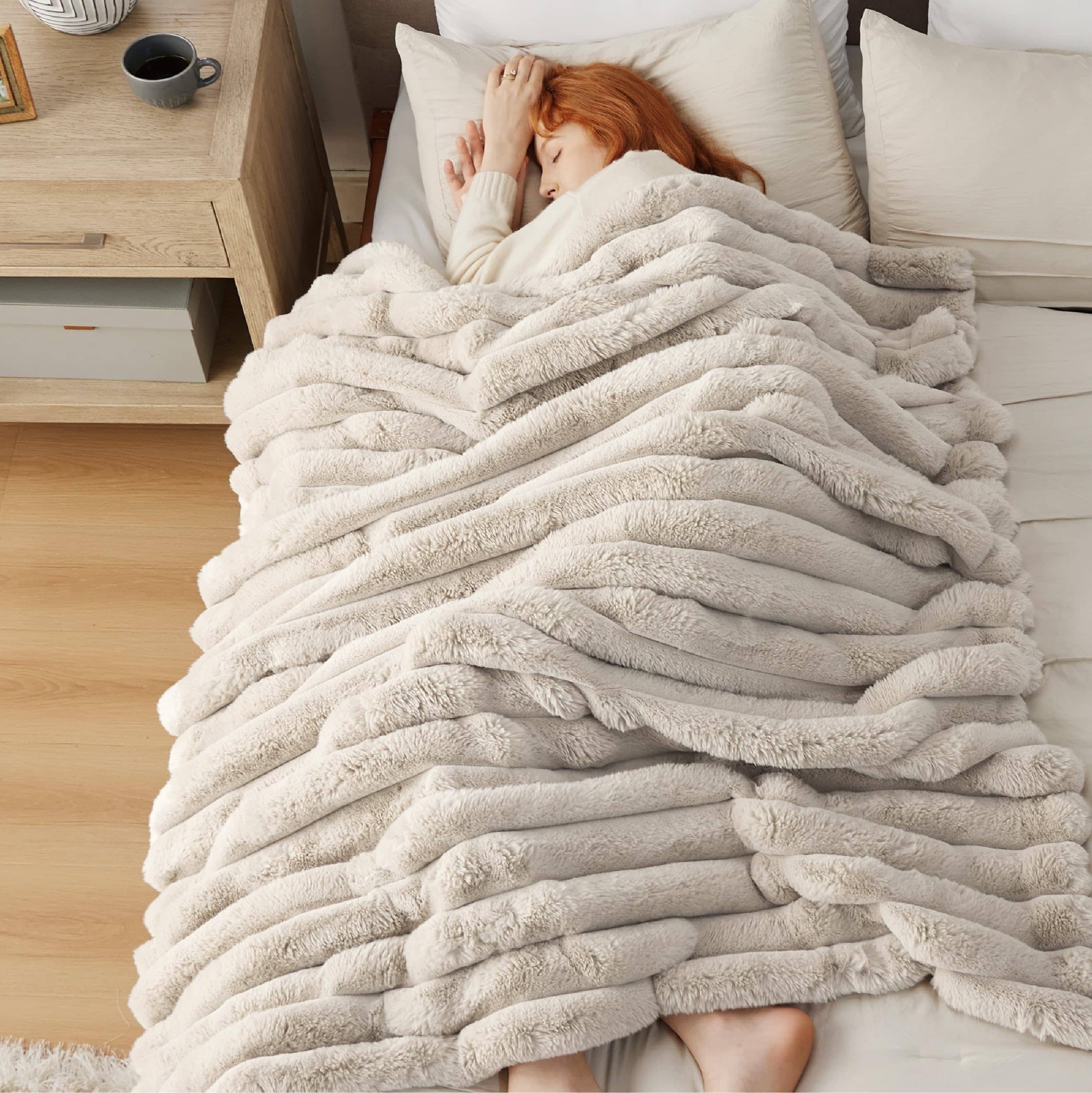 Plush Stripe Blanket
