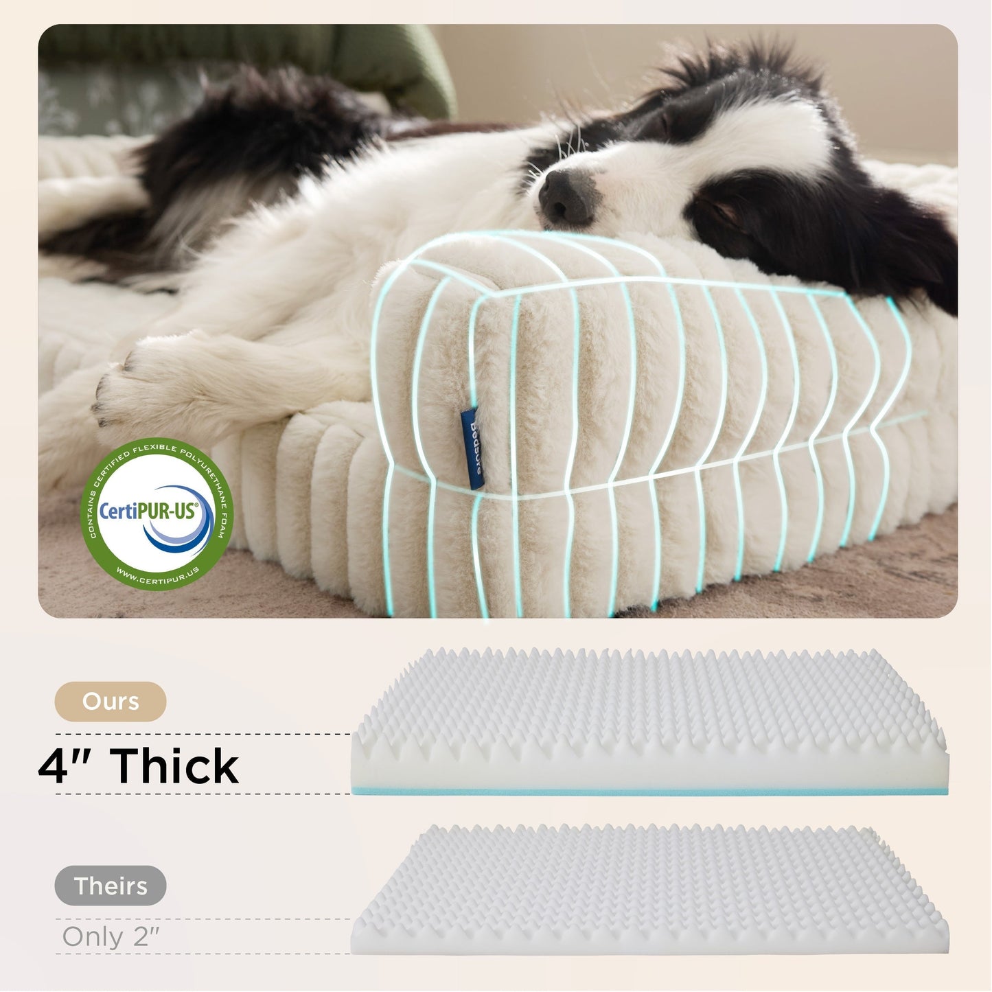 ComfyFleeceTM Pet Sofa