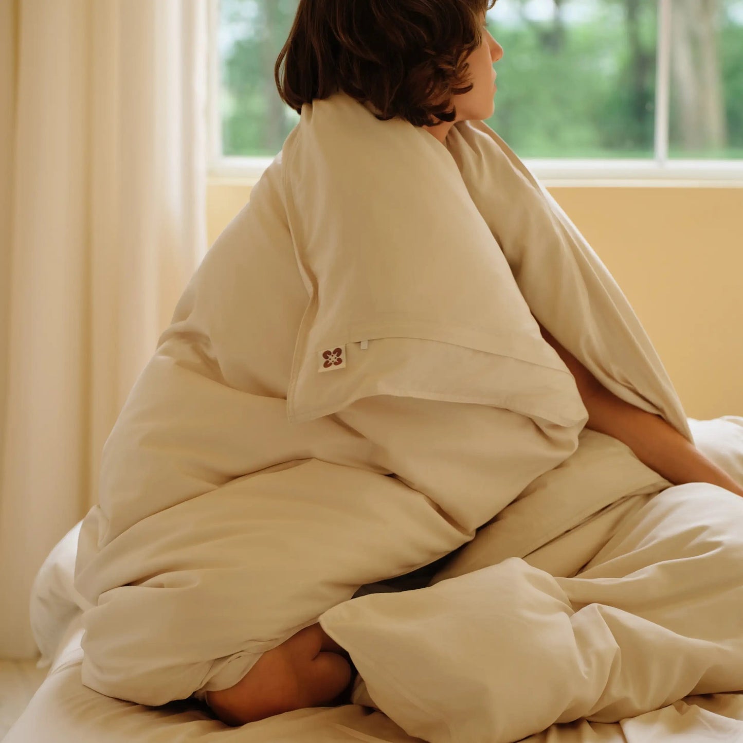 PureWovenTM Serene Blend Duvet Cover Set