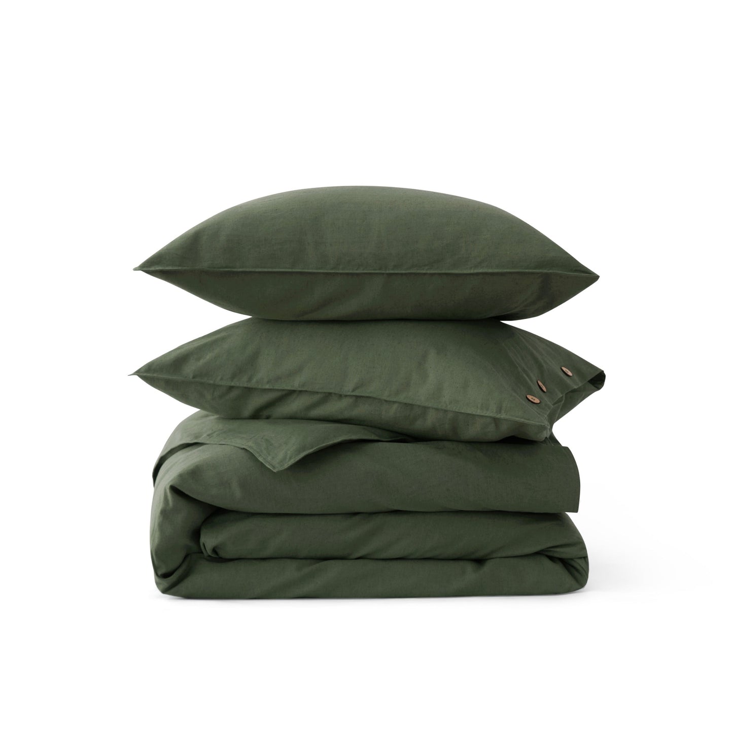 PureWovenTM Cotton Linen Hybrid Duvet Cover Set