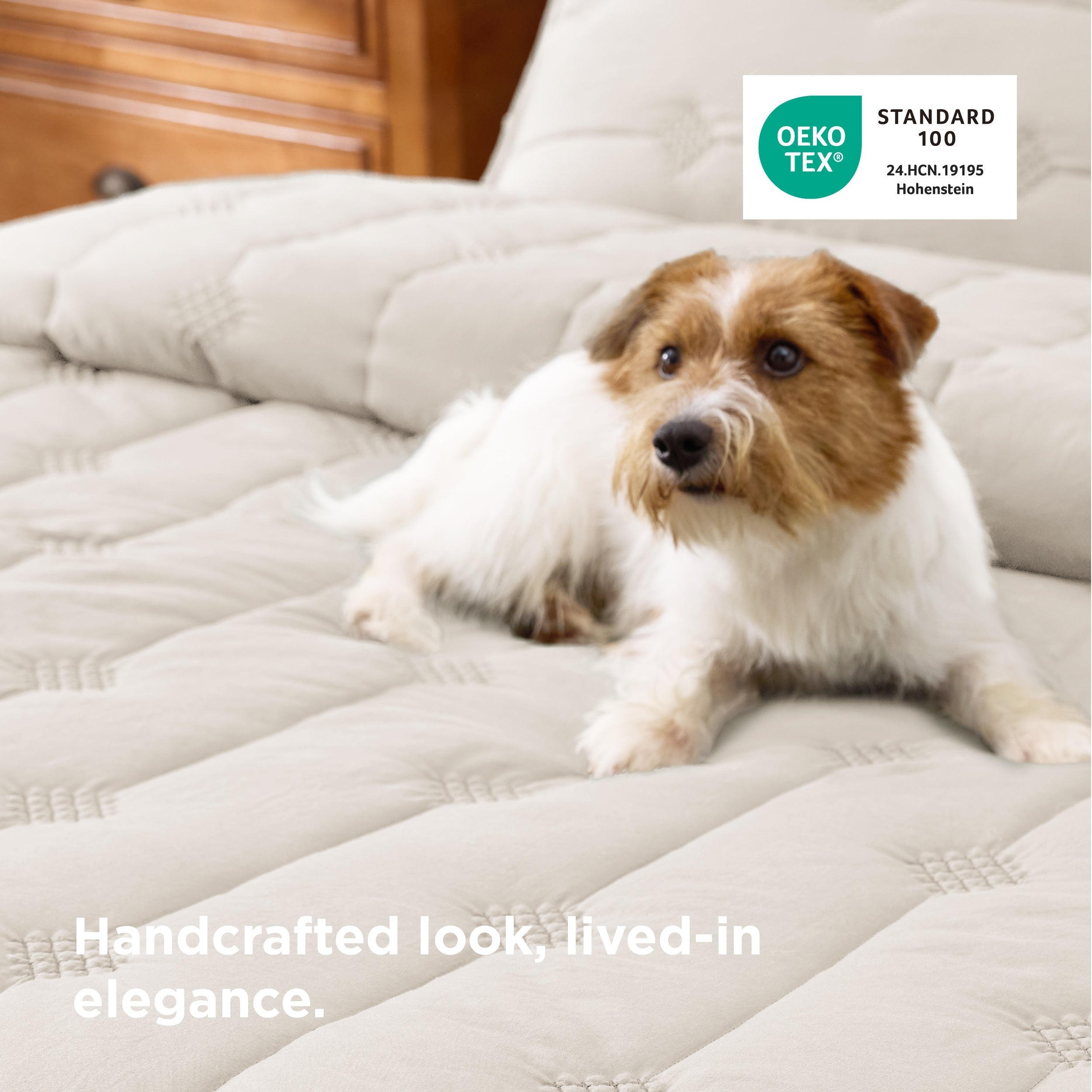 Prewashed Diamond Quilt Set