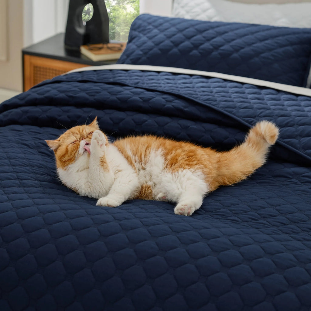 Classic Honeycomb Quilt Set