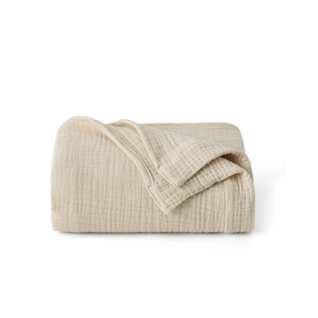 100% Cotton Gauze Spring Throw Blanket