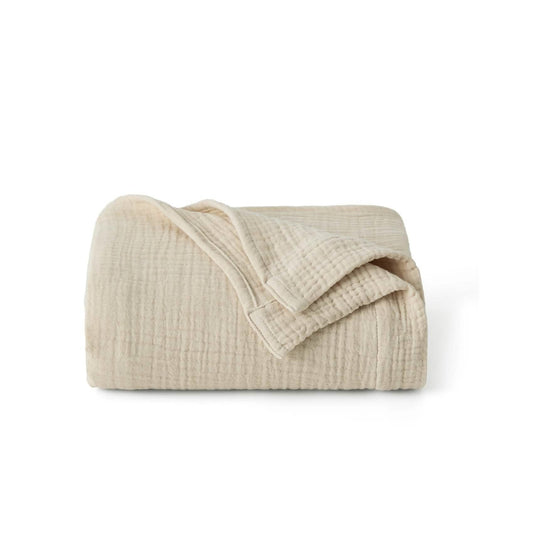 100% Cotton Gauze Spring Throw Blanket