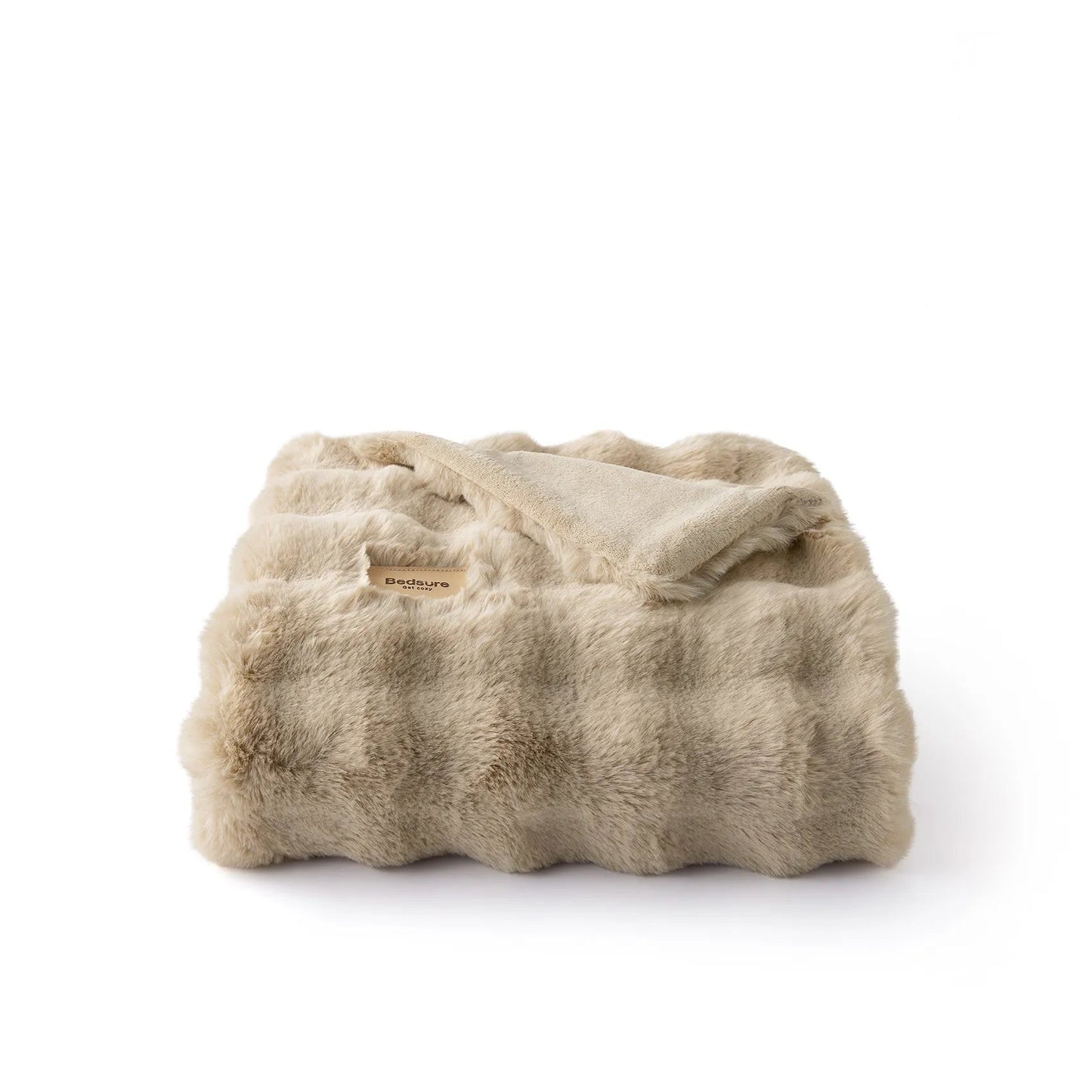 Bubble Faux Fur Blanket