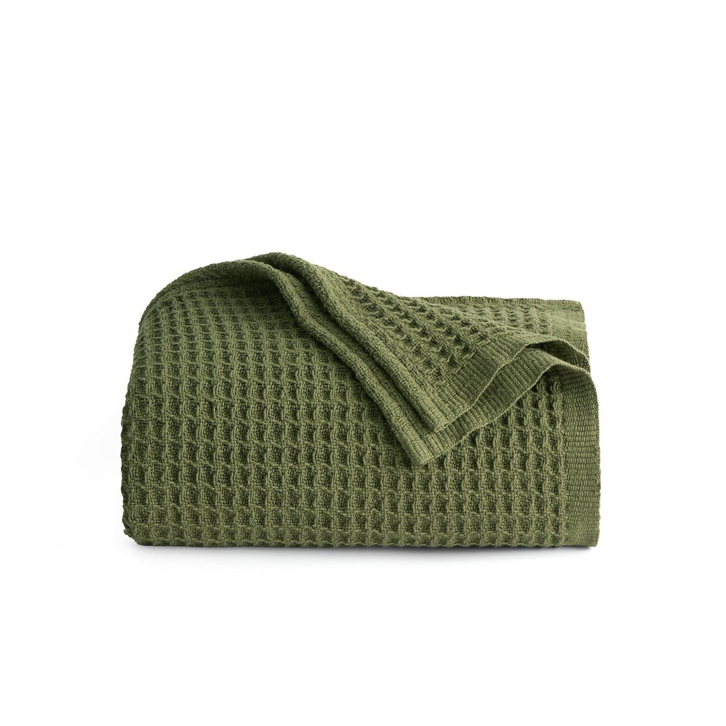 Cotton Waffle Weave Blanket