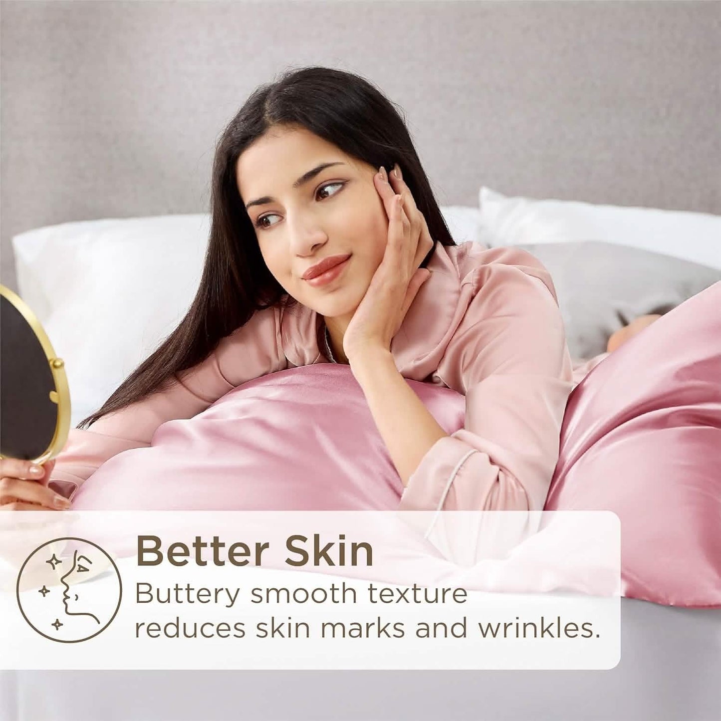 Satin Pillowcases 4 Packs