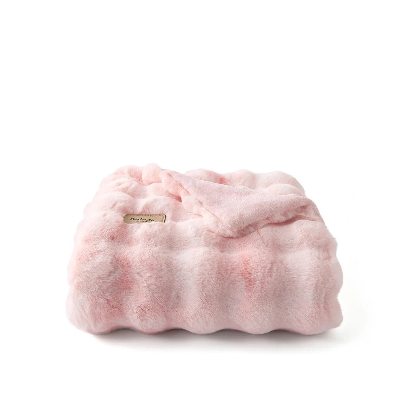 Bubble Faux Fur Blanket