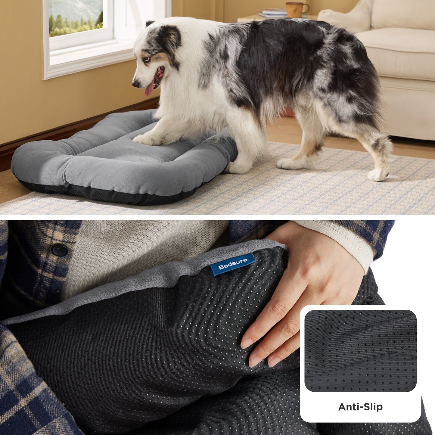 Washable Dog Crate Pad