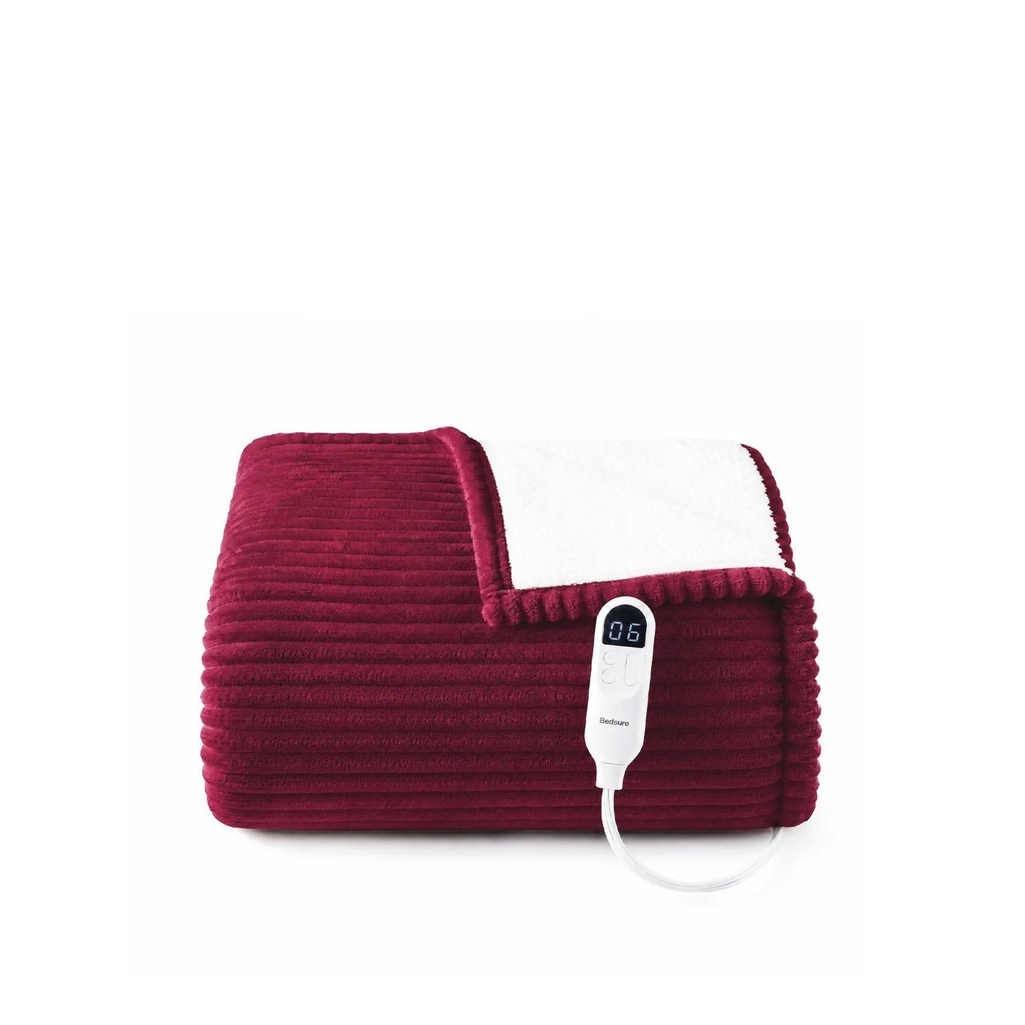 Ribbed Heated Blanket