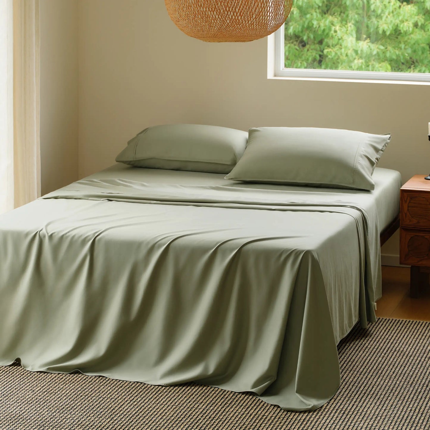 PureWovenTM Serene Blend Sheet Set