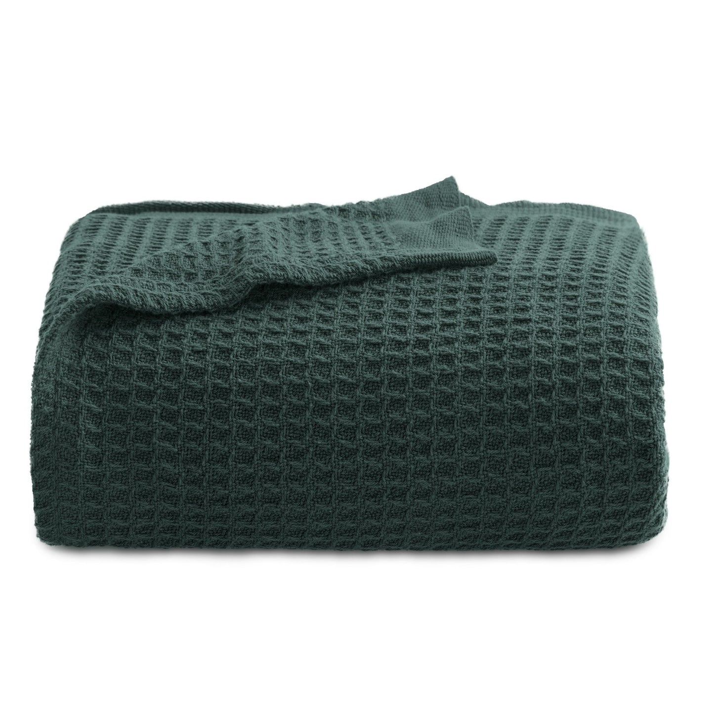 Cotton Waffle Weave Blanket