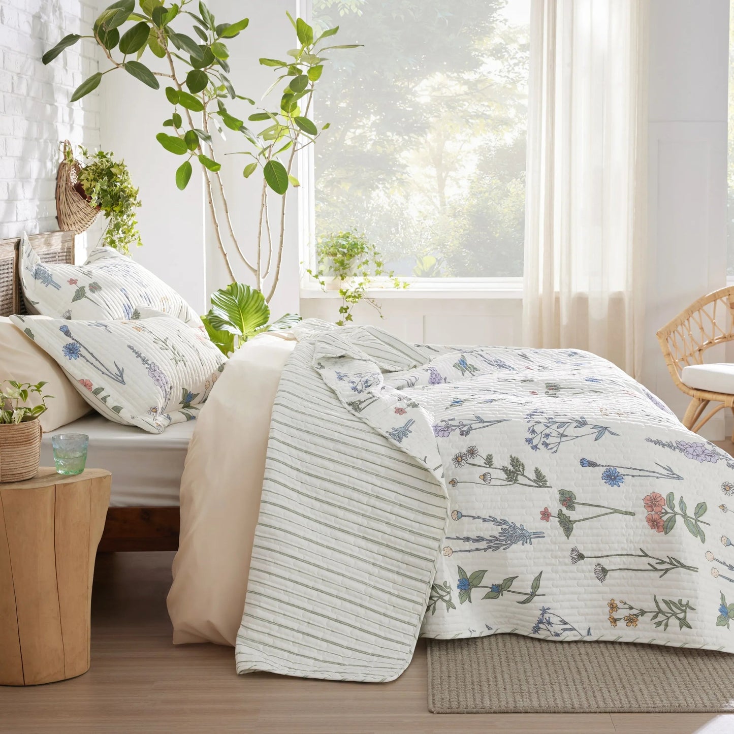 Botanical Quilt Set