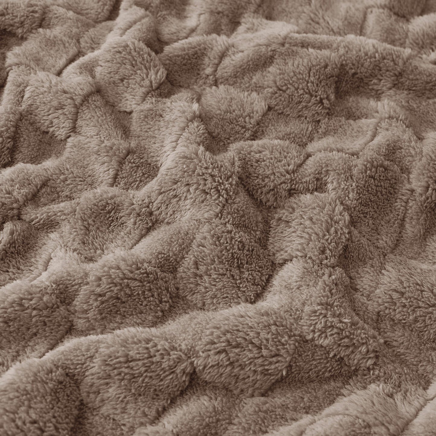 Jacquard Shaggy Sherpa Blanket