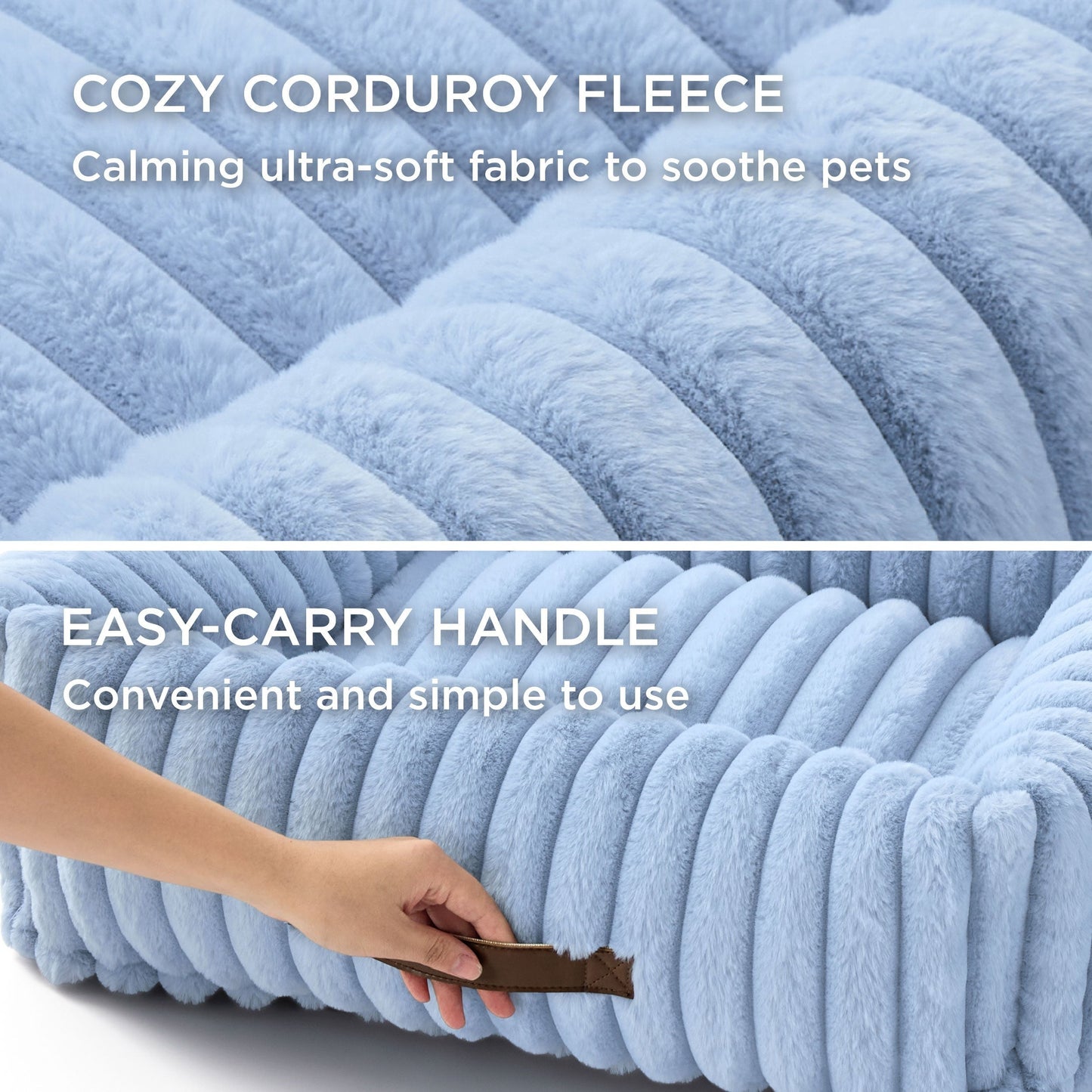 ComfyFleeceTM Rectangular Dog Bed