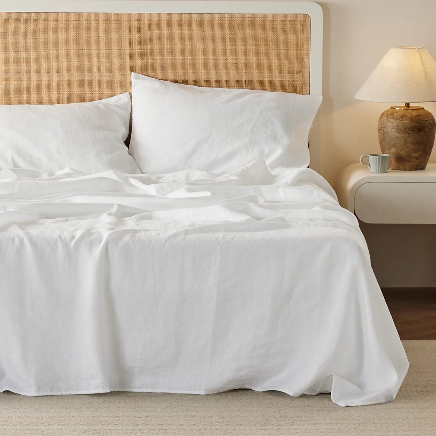 Cotton-Linen Blend Sheet Set