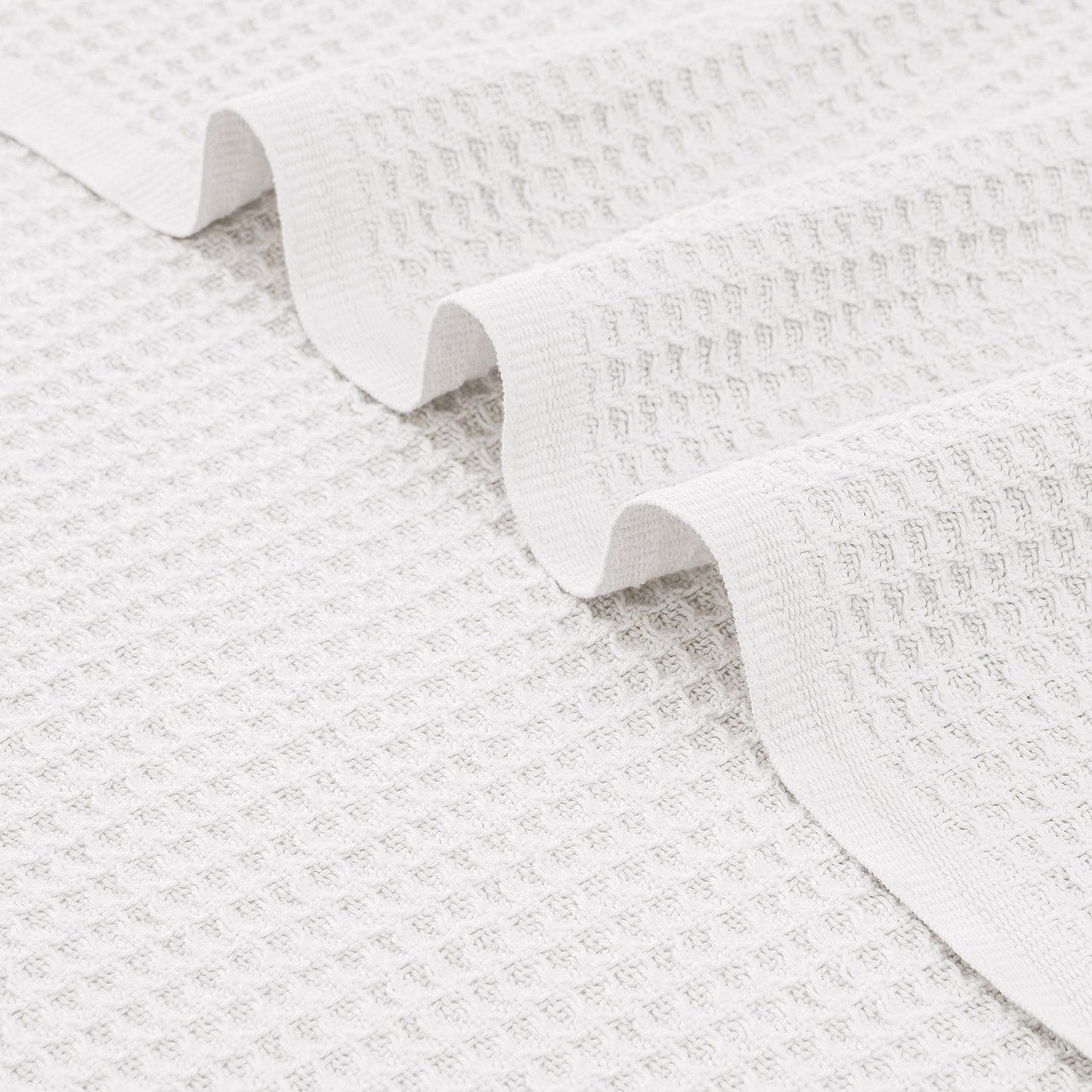 Cotton Waffle Weave Blanket