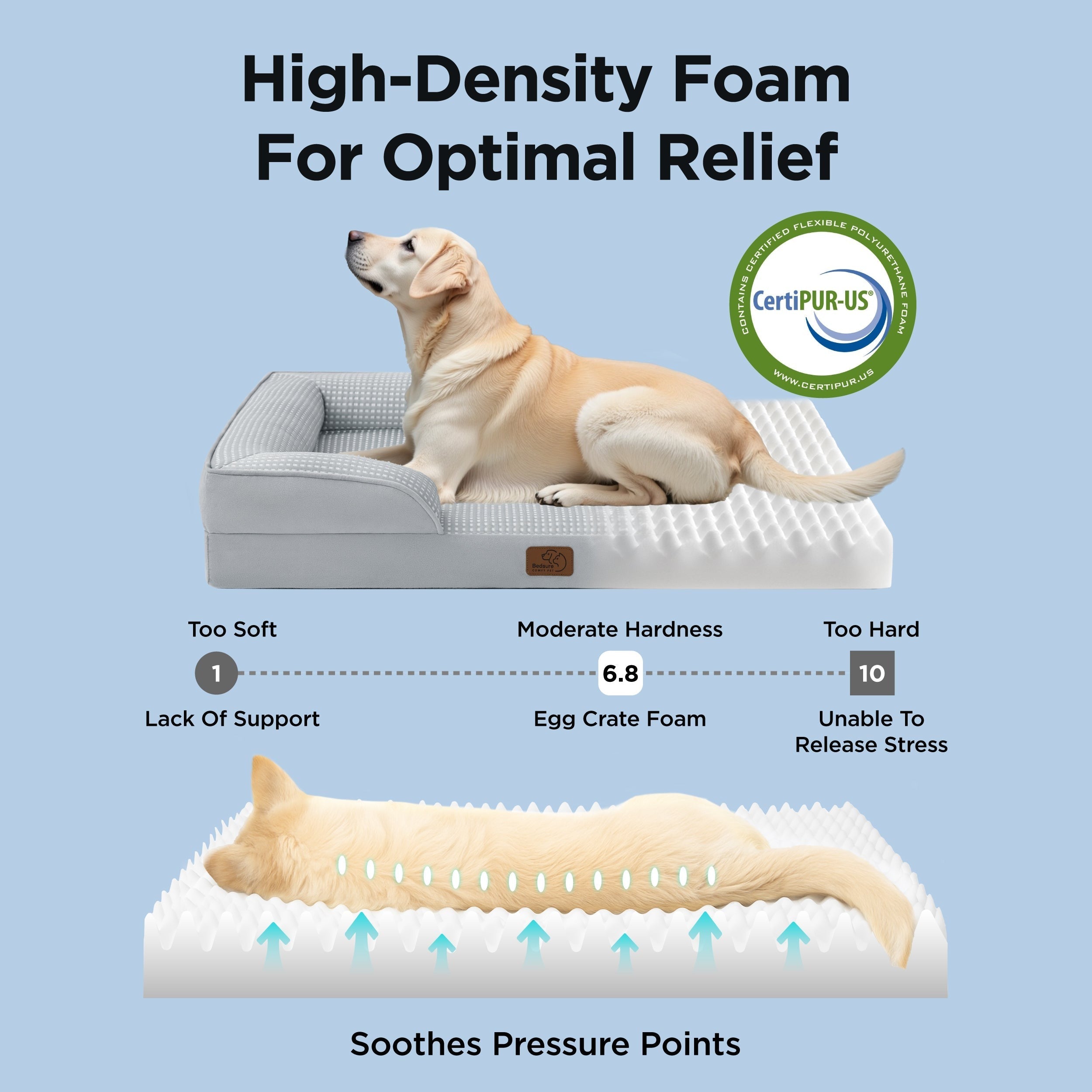 Orthopedic Cooling Pet Sofa