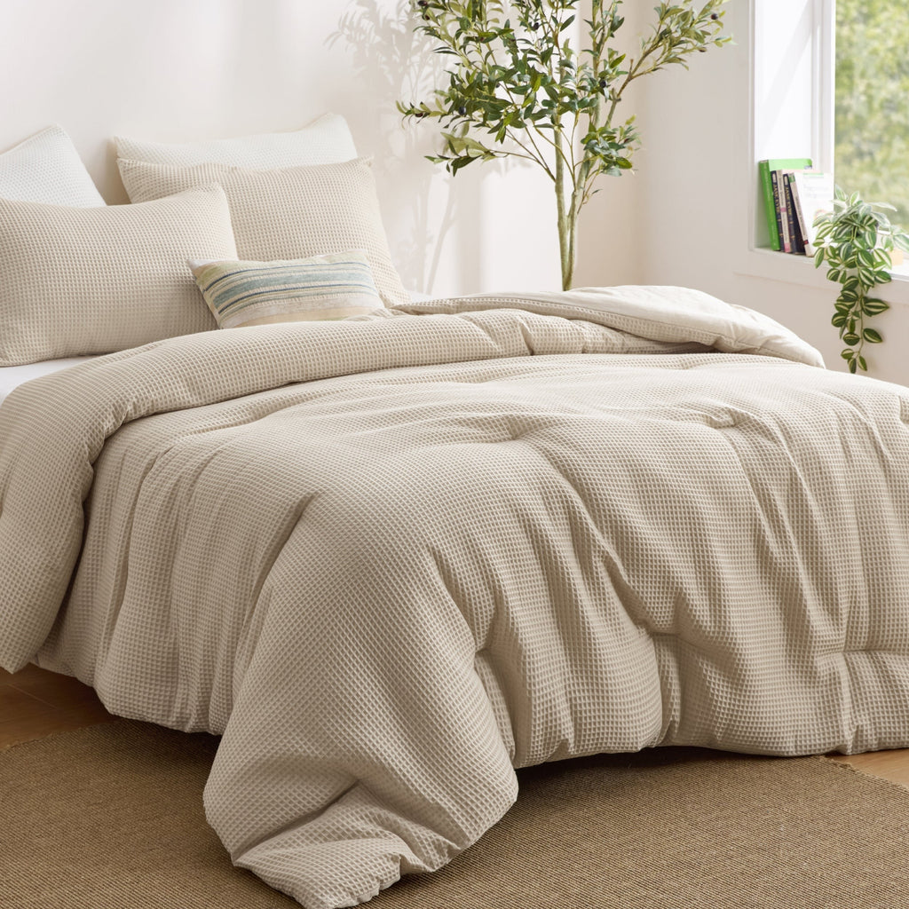 Classic Waffle Comforter Set