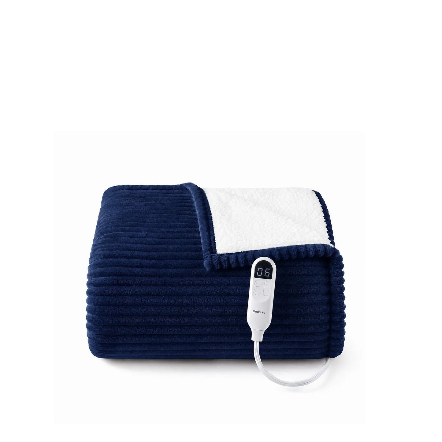 Ribbed Heated Blanket