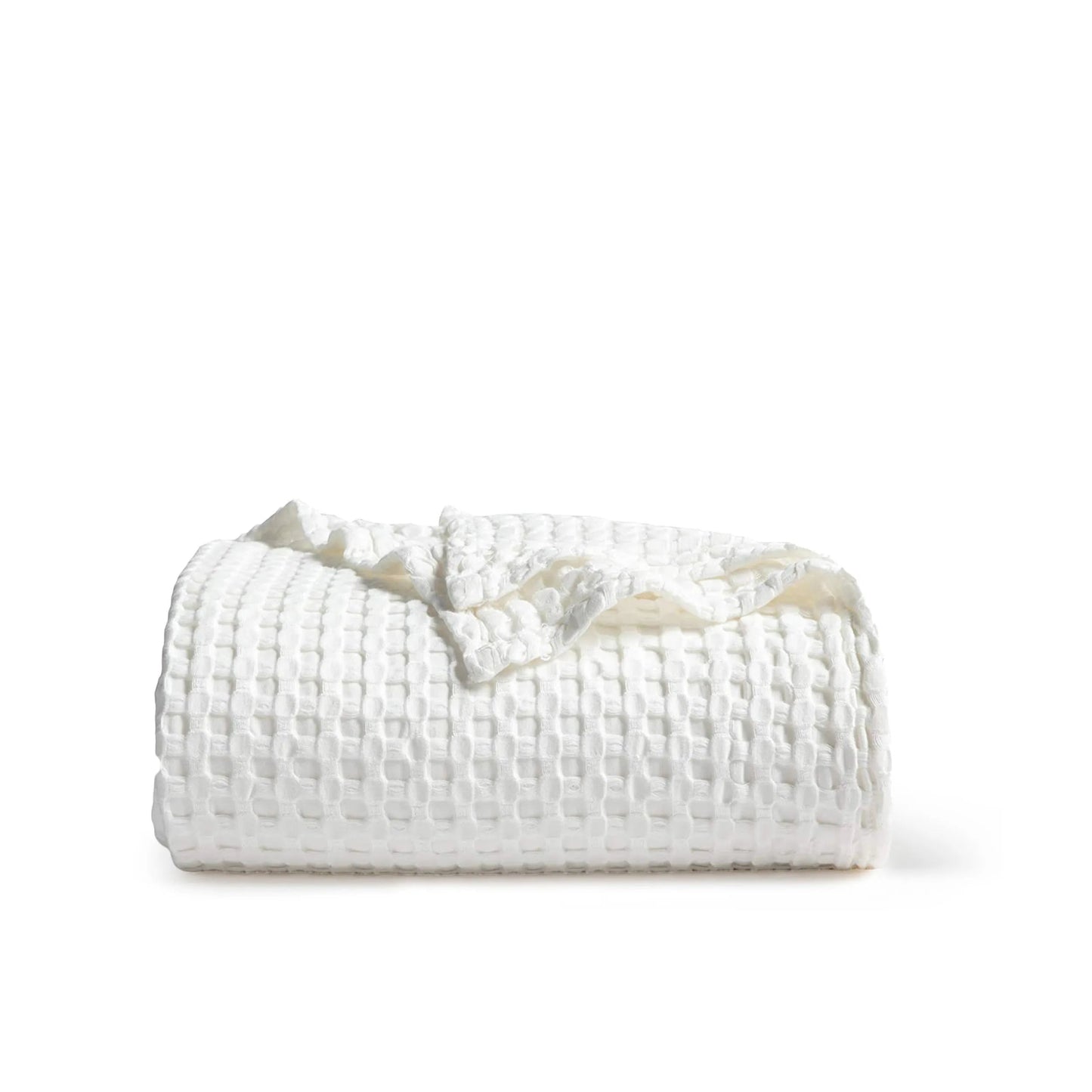 Rayon Derived From Bamboo Waffle Blanket