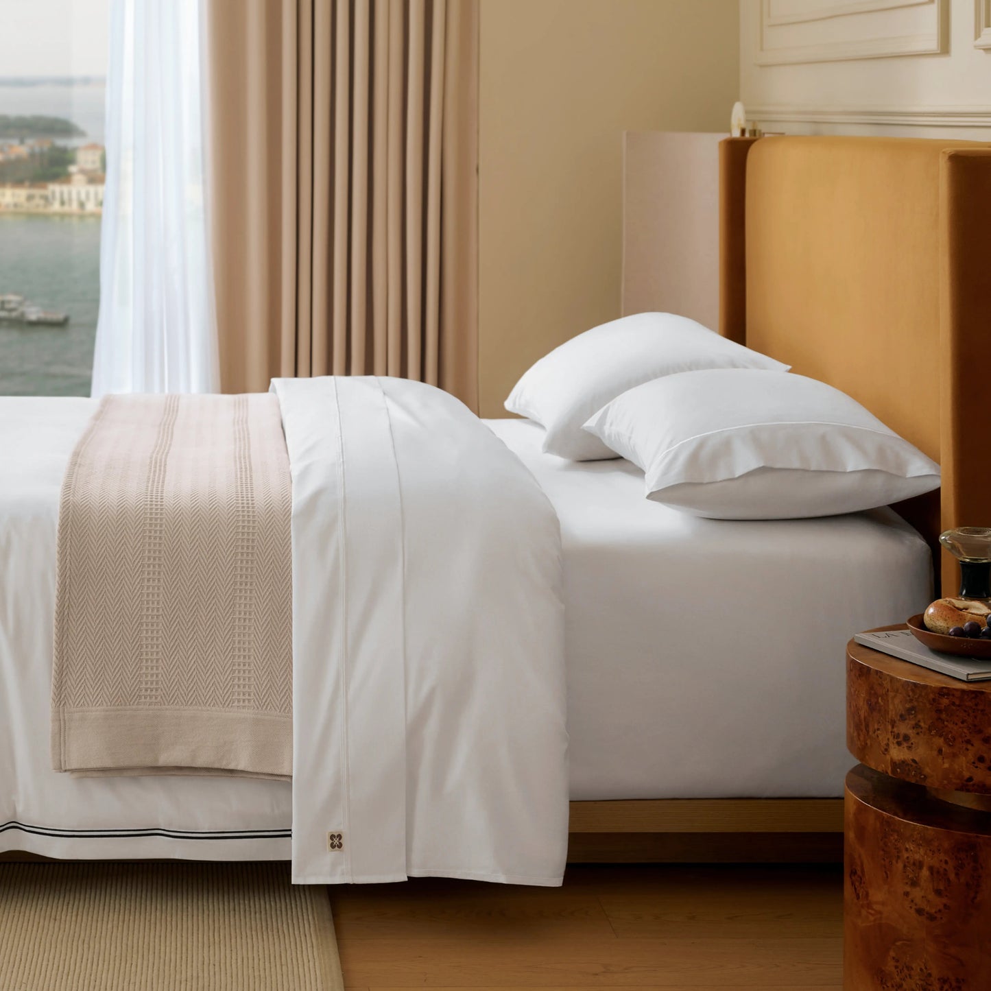 PureWovenTM Giza Egyptian Cotton Sheet Set