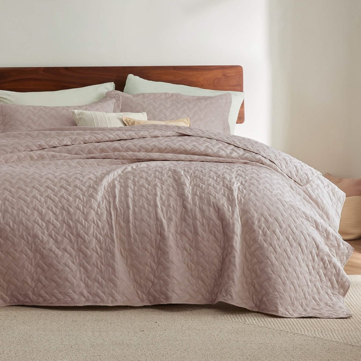 Basket-weave Quilt Set