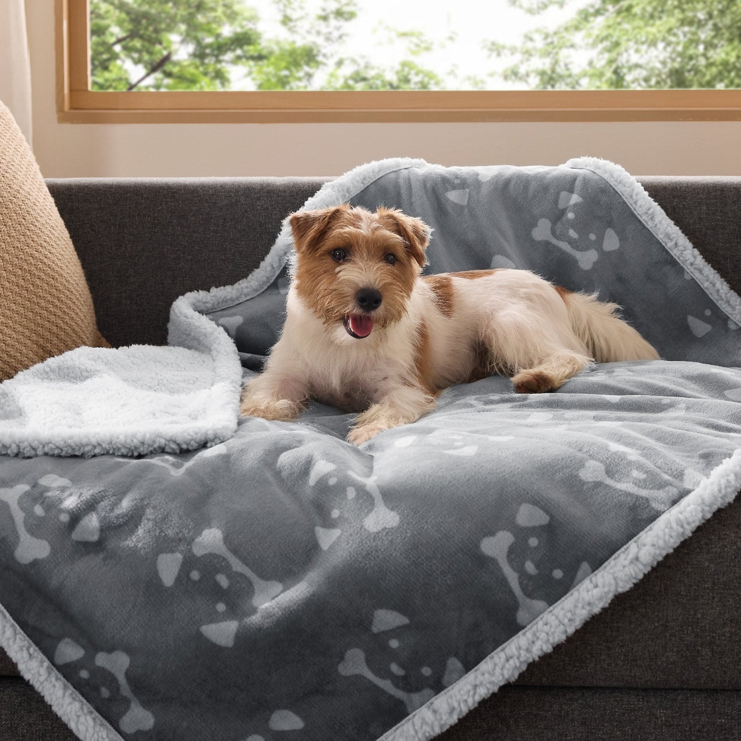 Reversible Waterproof Sherapa Blanket