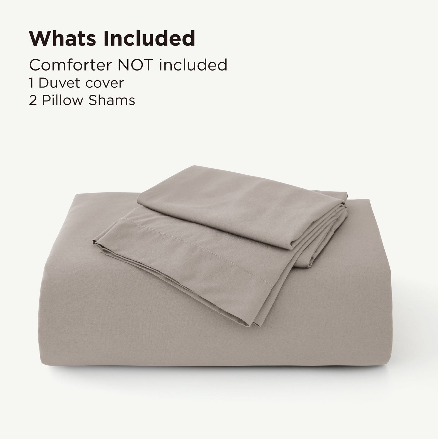 PureWovenTM Rayon Derived from Bamboo Duvet Cover Set