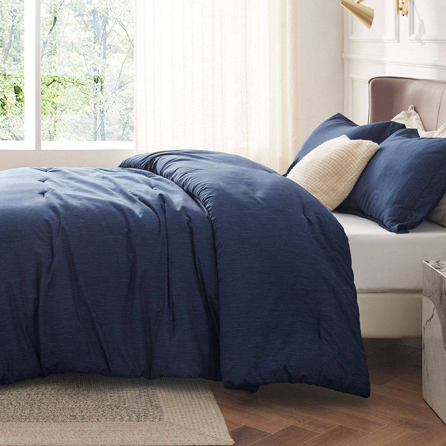 Cationic Dye Comforter Set 90gsm