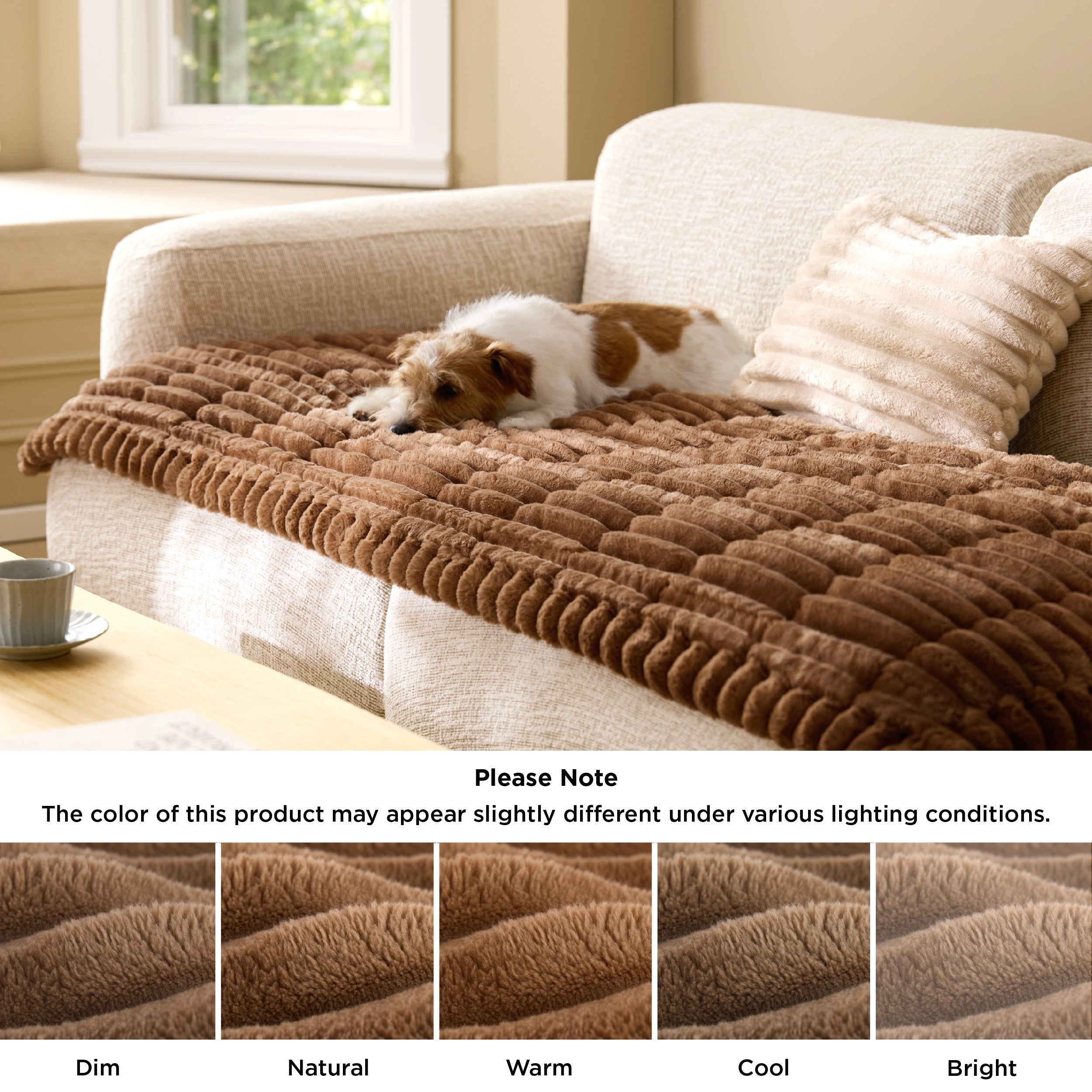 ComfyFleeceTM Pet Sofa Cover