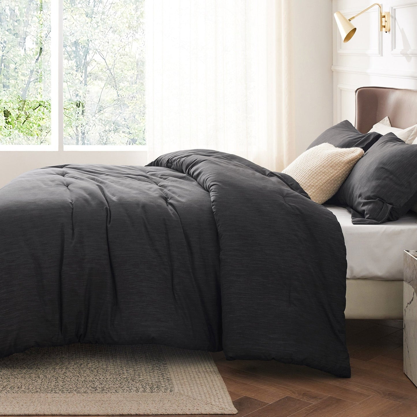 Cationic Dye Comforter Set 90gsm