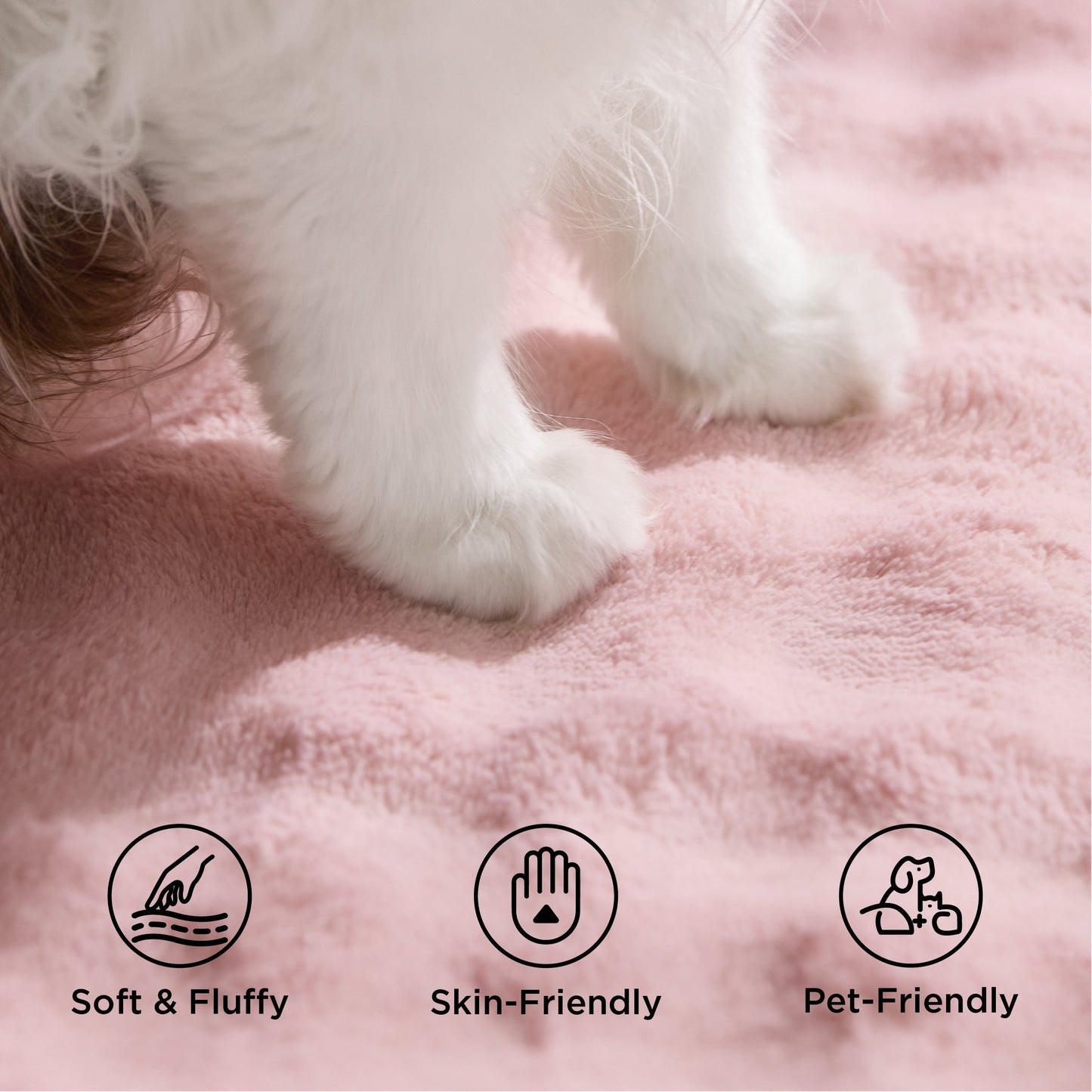 Bubble Flannel Area Rug