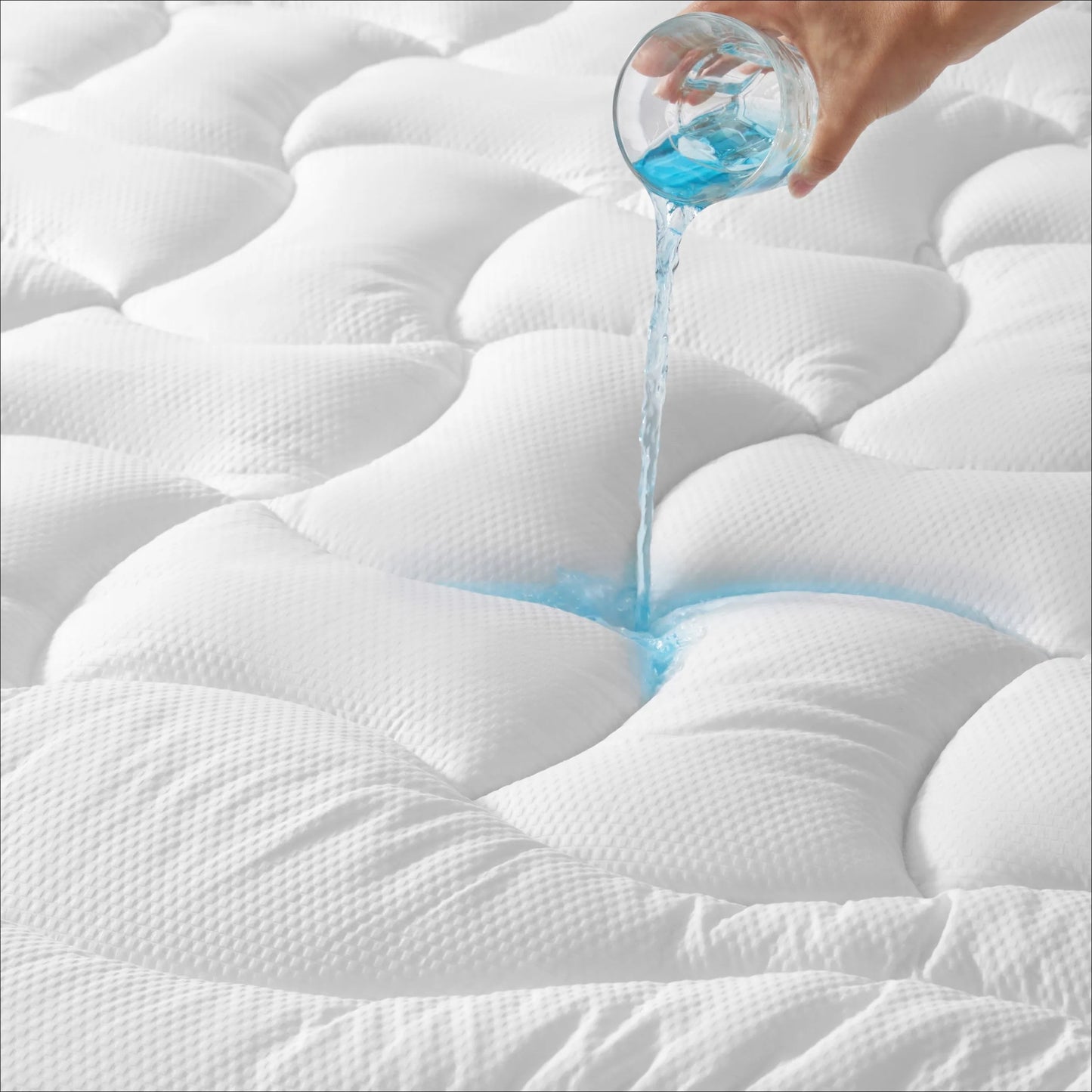 Three-Zone Waterproof Mattress Pad