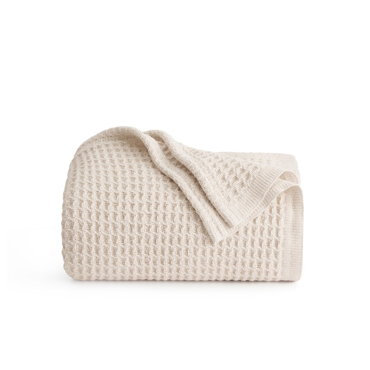 Cotton Waffle Weave Blanket