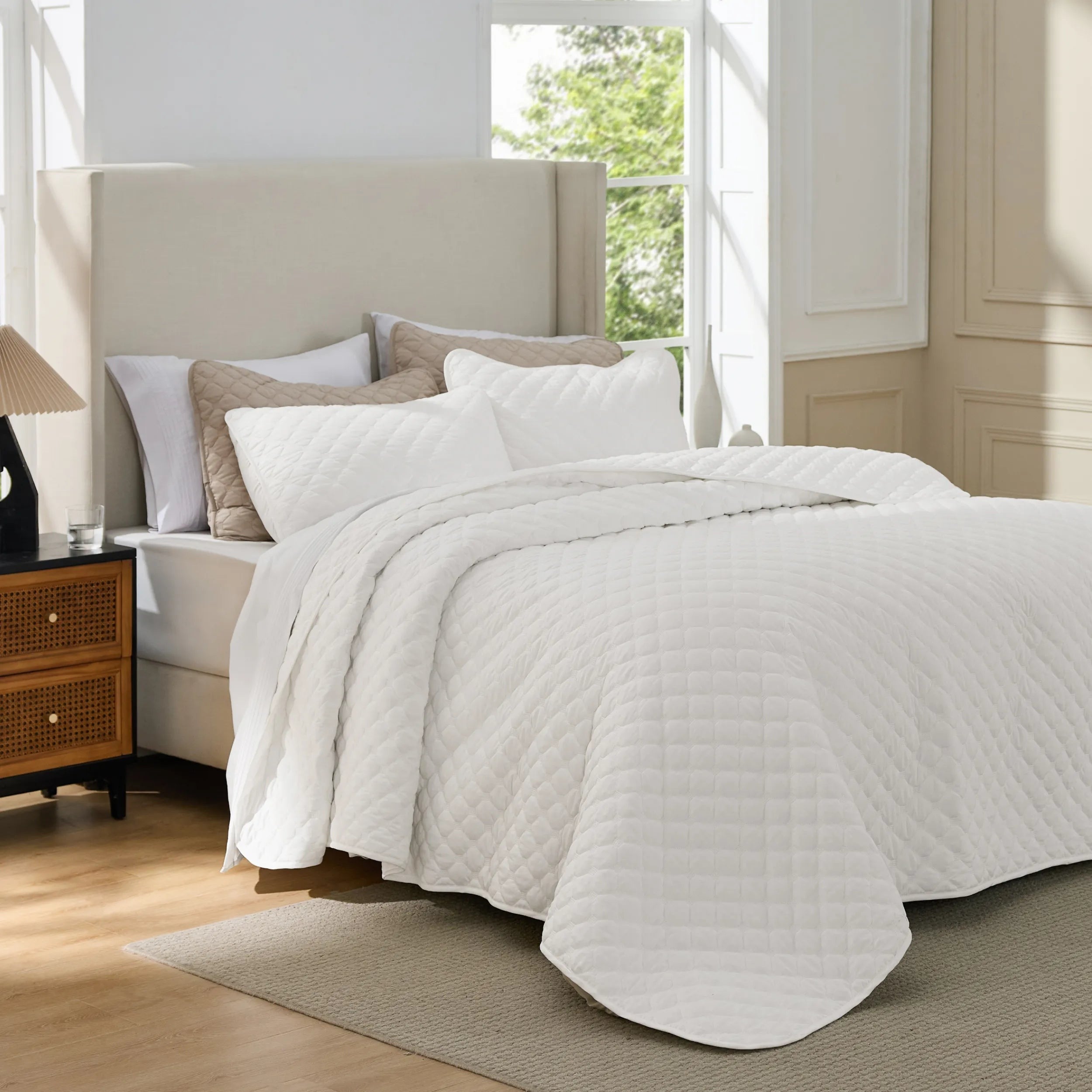 Classic Honeycomb Quilt Set