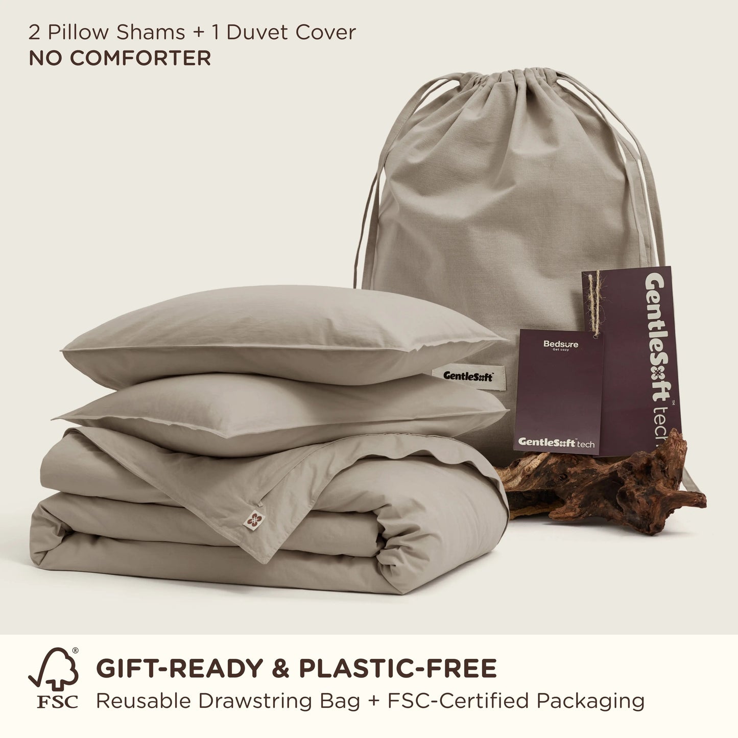 Slub Cotton Duvet Cover Set