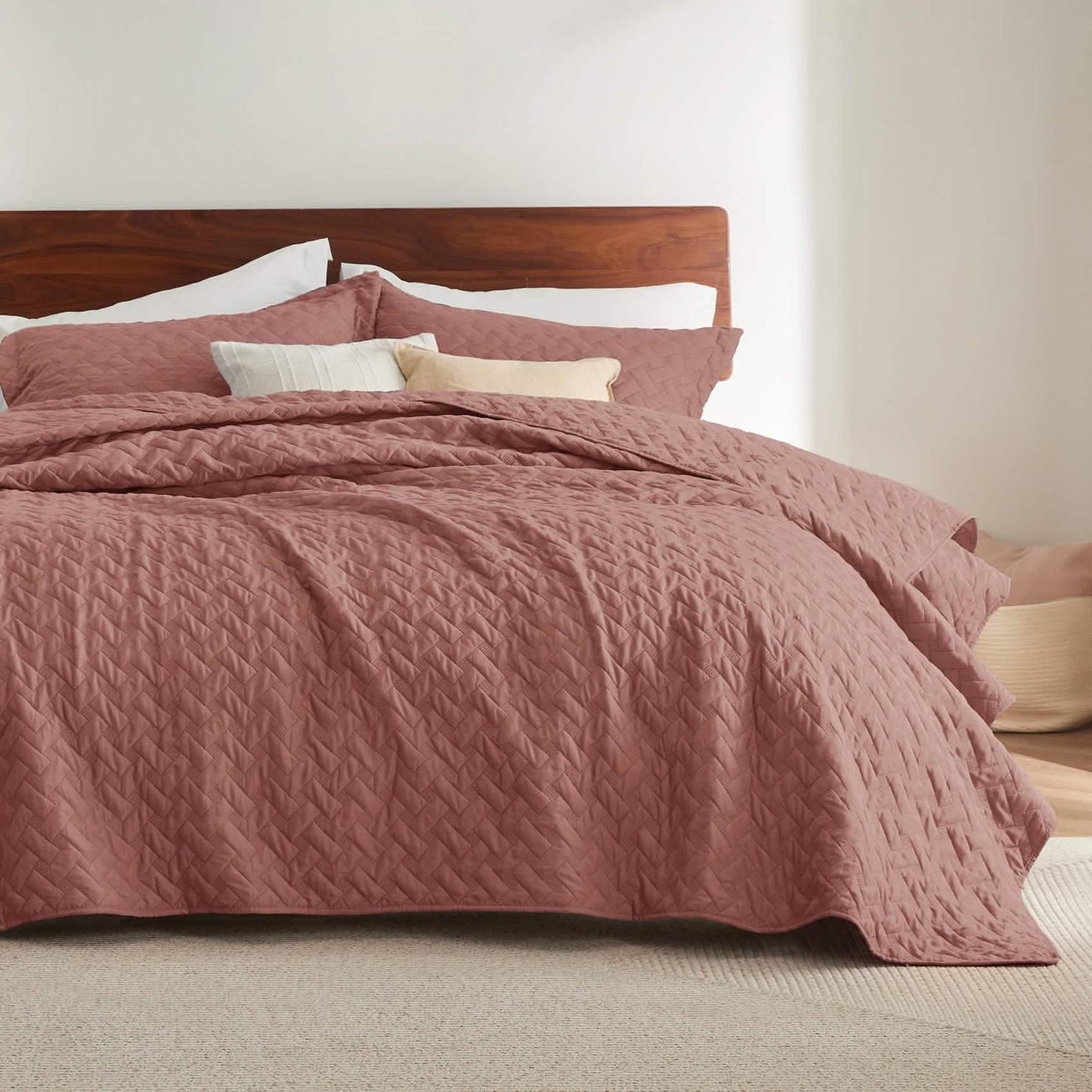 Basket-weave Quilt Set