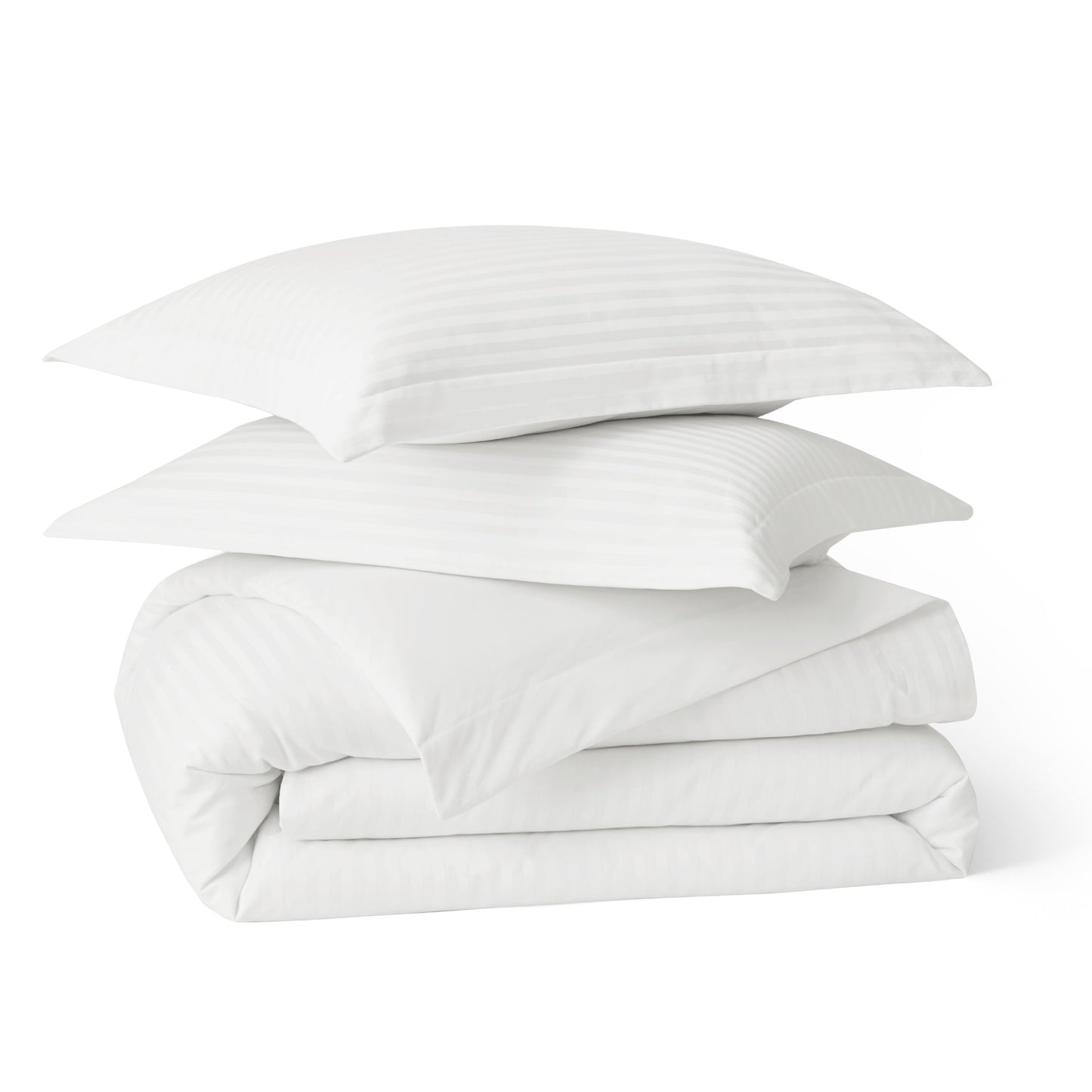 PureWovenTM Cotton Embroidered Hotel Duvet Cover Set
