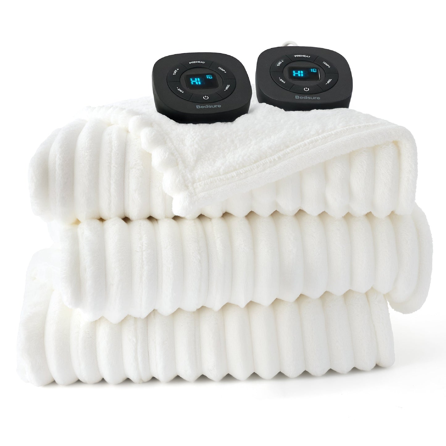 Ribbed Heated Blanket