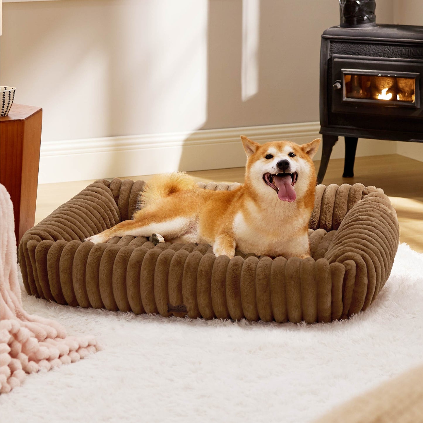 ComfyFleeceTM Rectangular Dog Bed
