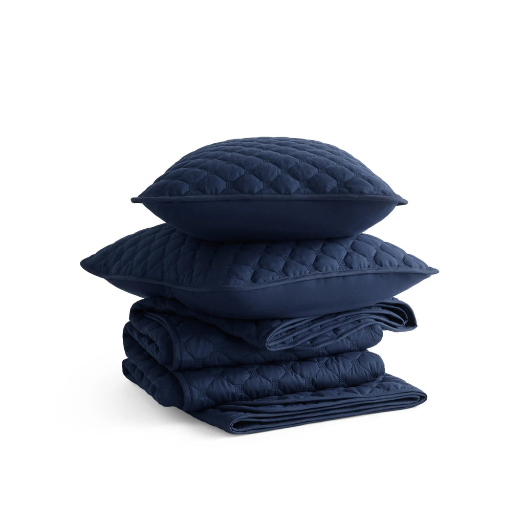 Classic Honeycomb Quilt Set